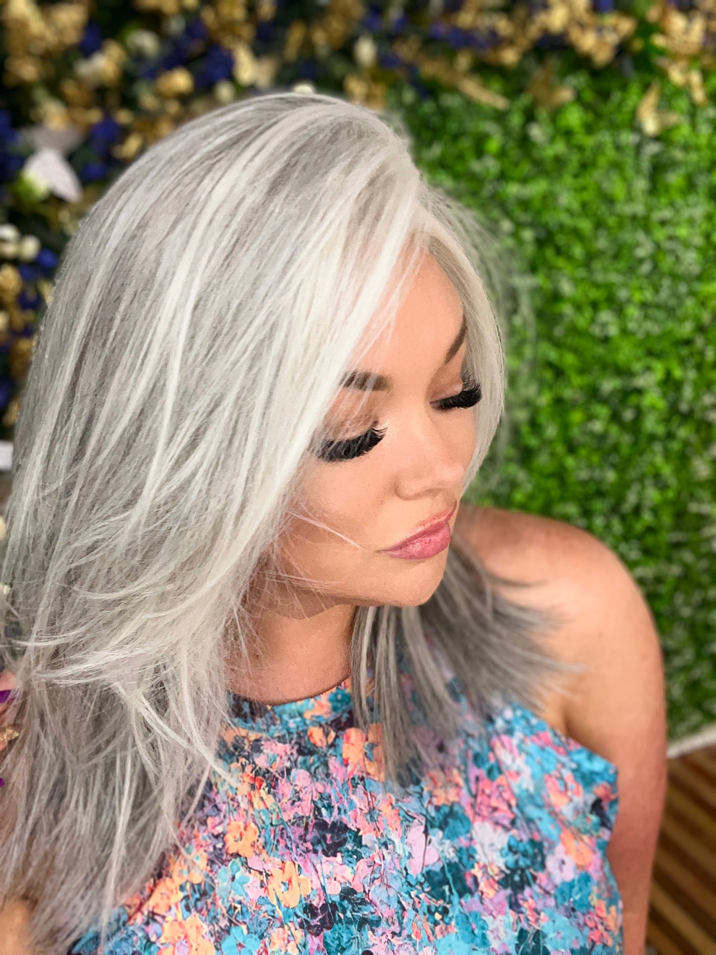 Ciri Gradient Grey HS Premium Luxury Wig  TN1 TW2