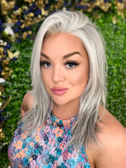 Ciri Gradient Grey HS Premium Luxury Wig  TN1 TW2
