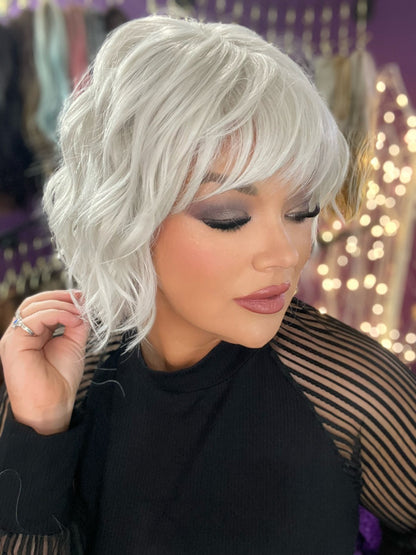 GLIDING IN GRACE HS MYSTERY UNTAGGED FULL MONO LUXURY WIG TN1-AC1