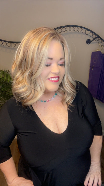 Jasmine Smoky Beige Blonde HS Swiss Luxe Wig LW3