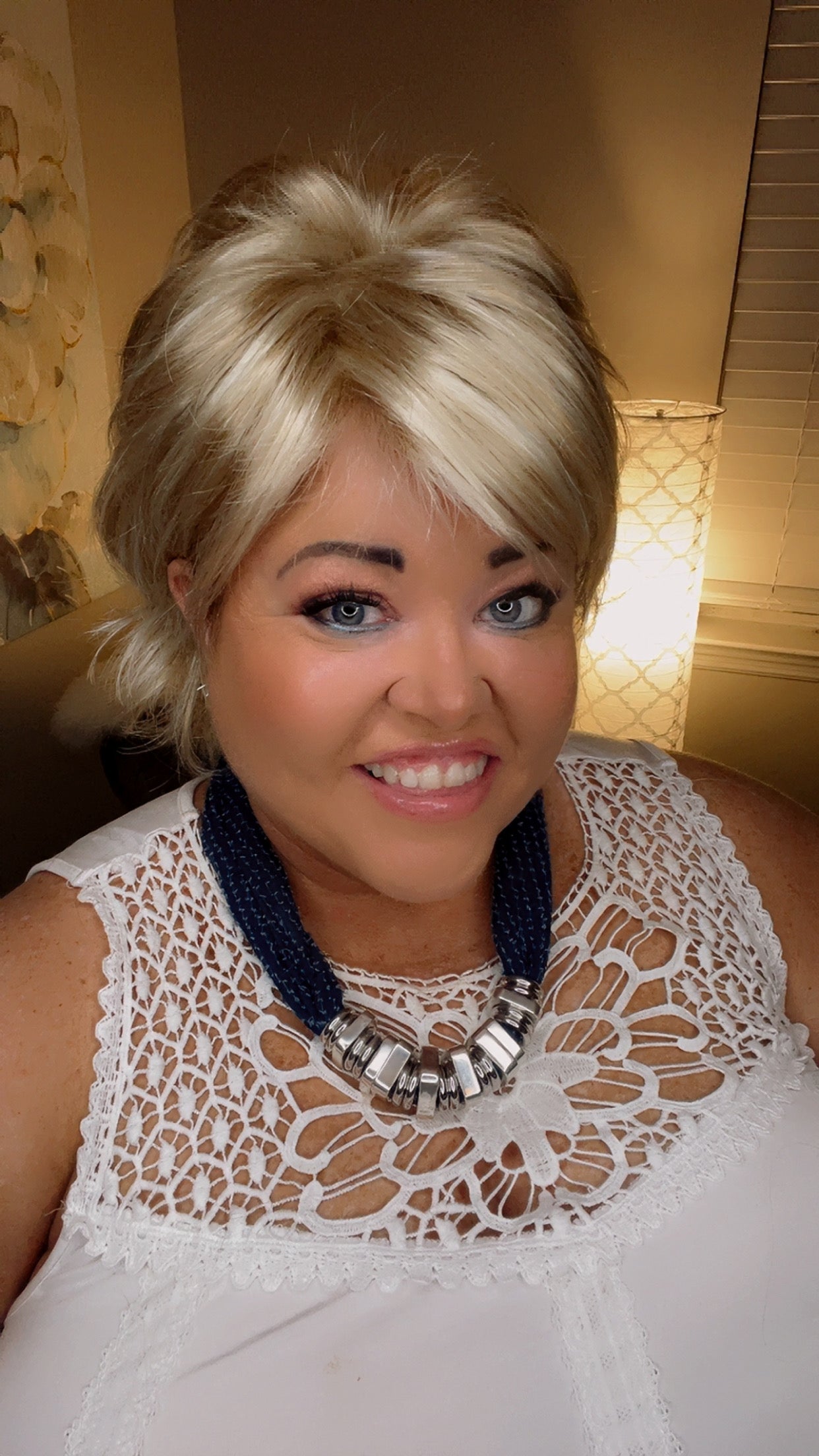 LOUISE PRINCESS IVORY NHS Premium Luxury Wig *Sample A NOT RETURNABLE* LW3