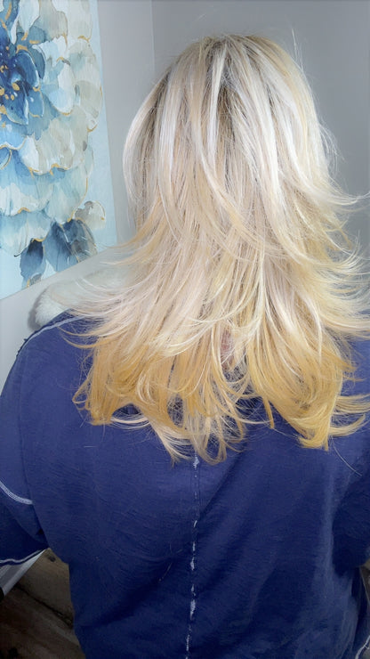 VIOLET CALIFORNIA BLONDE HS Luxury Wig *Sample A NOT RETURNABLE* LW3
