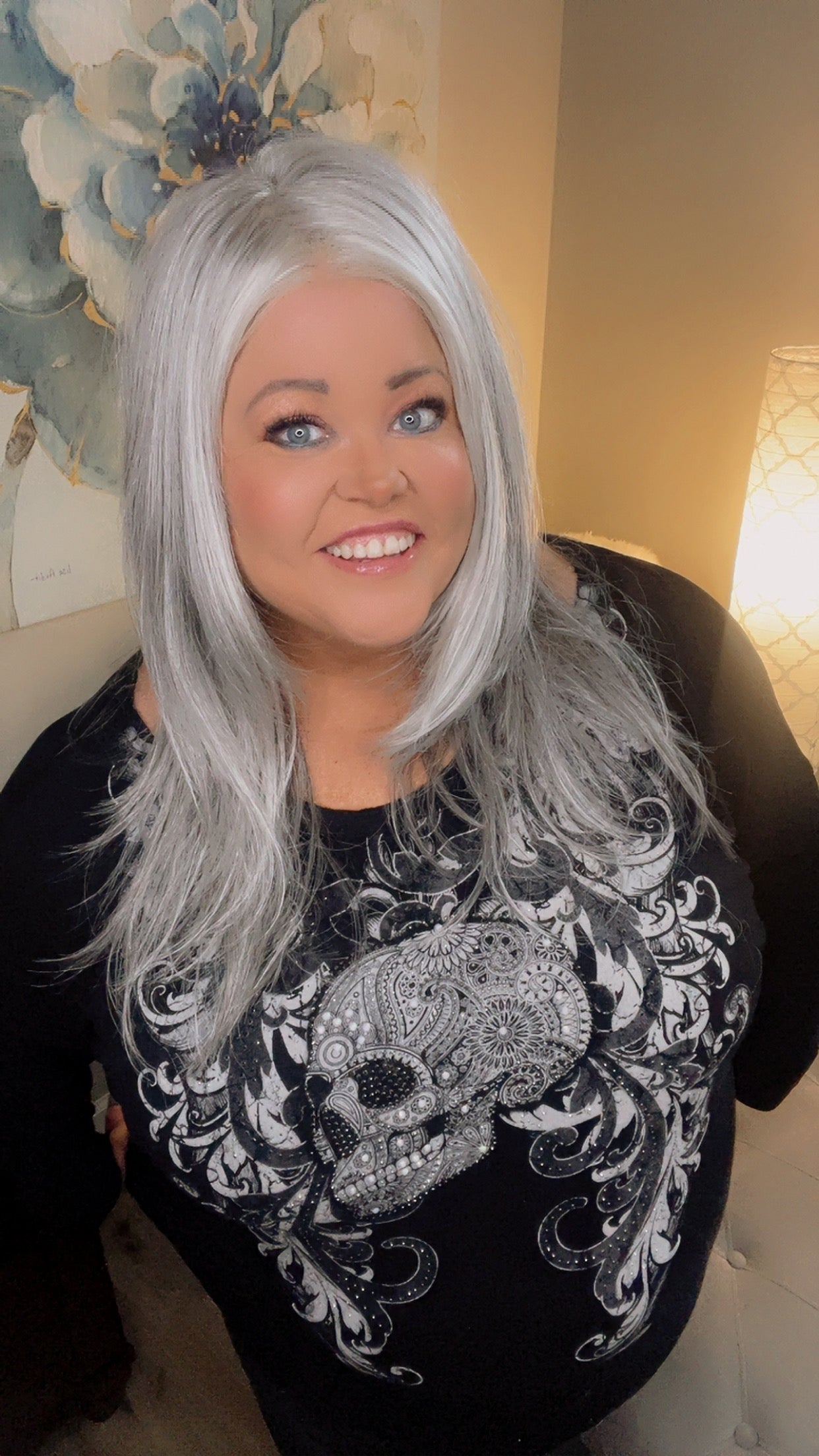 Blaze Silver Shadow NHS NWOT Premium Luxury Wig LW3-AC1