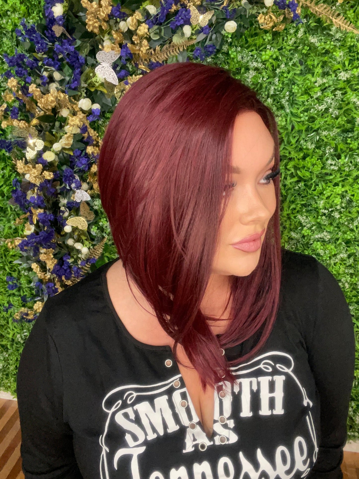 BEYOND MEASURE HS MYSTERY UNTAGGED PARTIAL MONOFILAMENT LUXURY WIG TN1-AC1