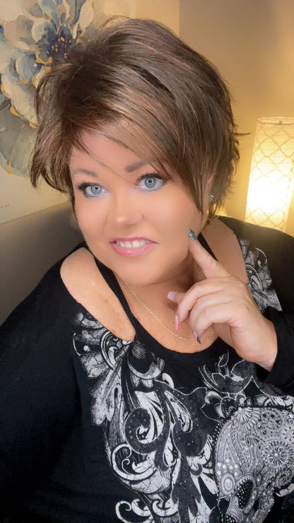 CHERYL CHERRYWOOD NHS Premium Luxury Wig *Sample A NOT RETURNABLE* LW3