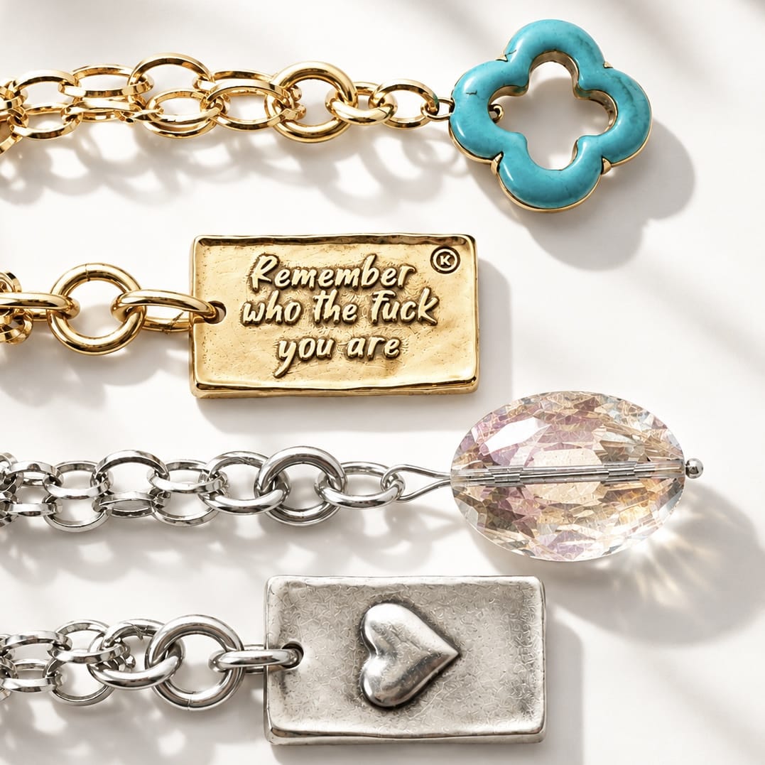 Remember Who the F*ck You Are Original Lite Necklace