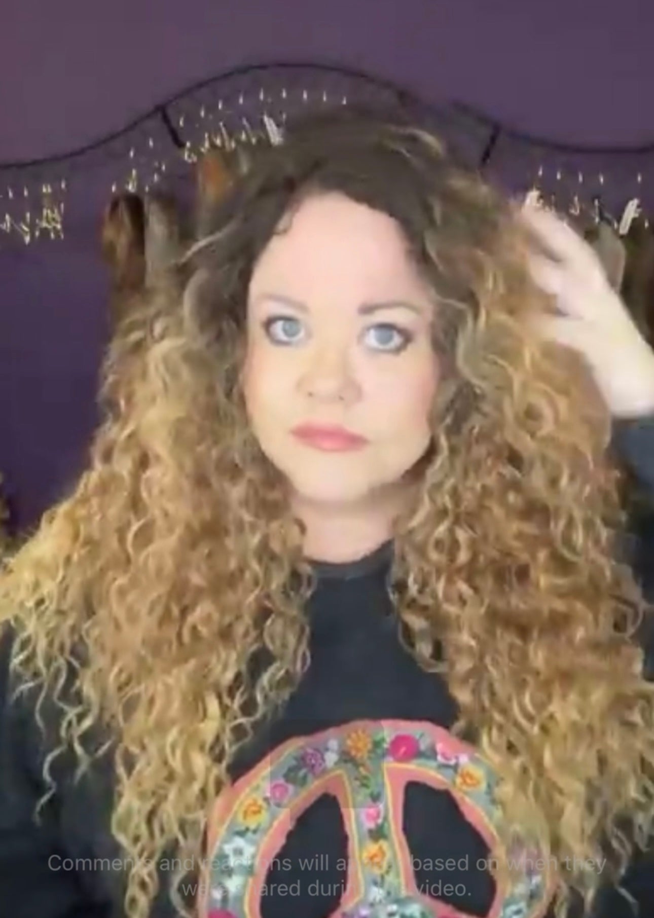 Boho Curls NWOT Basic Wig By Rebel Gypsy LW3-AC1