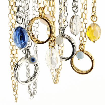 I Welcome Miracles Ring Original Necklace