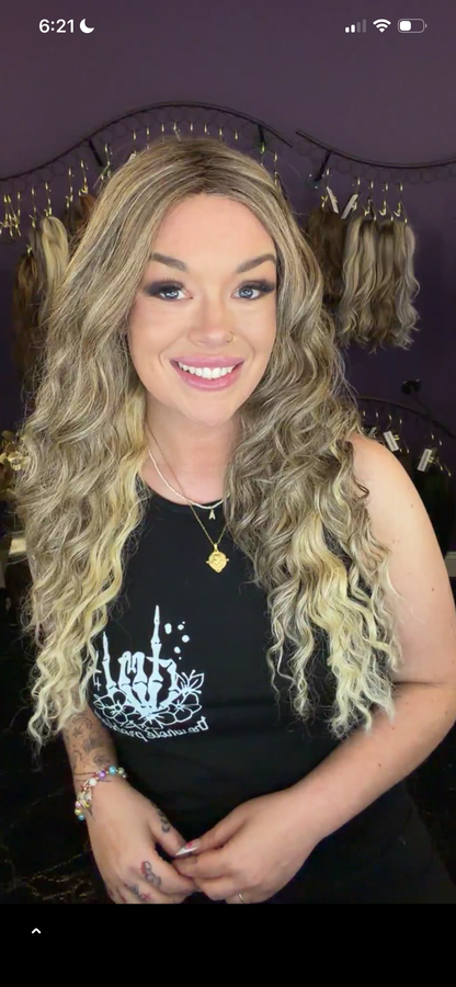 Bold Instinct Untagged Mystery Partial Monofilament HS LUXURY Wig LW3-AC1