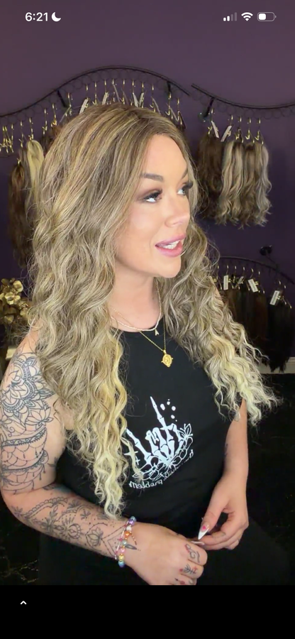 Bold Instinct Untagged Mystery Partial Monofilament HS LUXURY Wig LW3-AC1