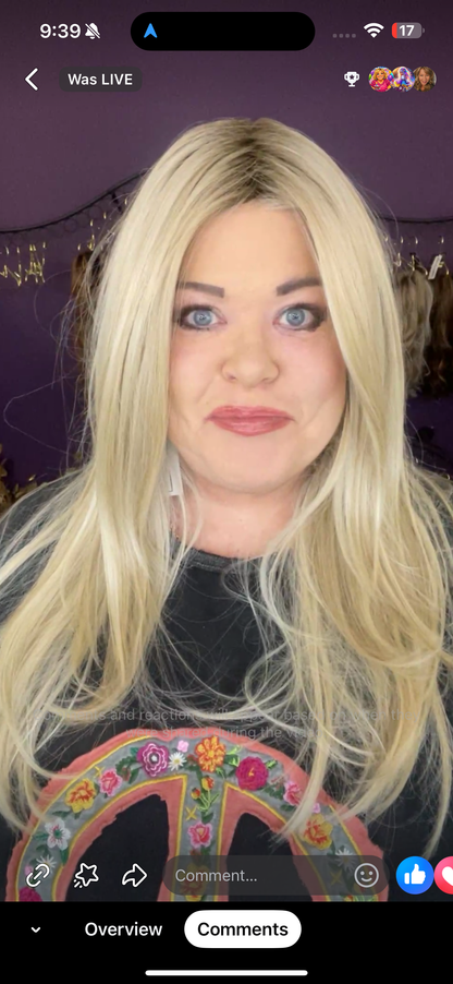 Ace of Spades Macadamia Blonde HS HT  NWT Luxury Wig by SBS LW3-AC1