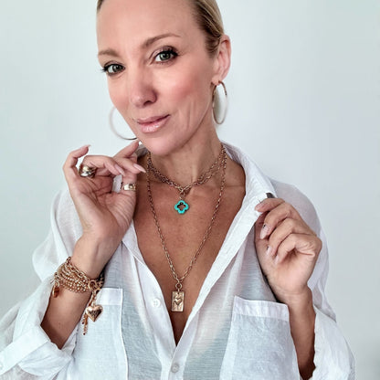 Take a Deep Breath and Let That Sh*t Go Original Lite Necklace