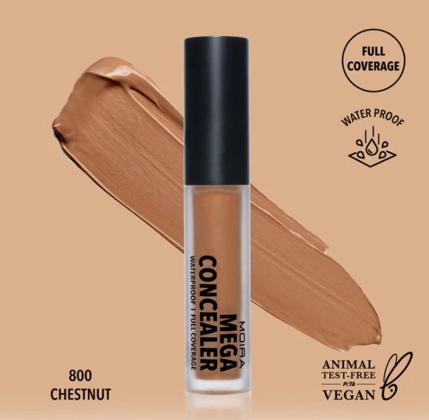 MOIRA  Mega Waterproof Concealer- Chestnut 08 S527 LW3