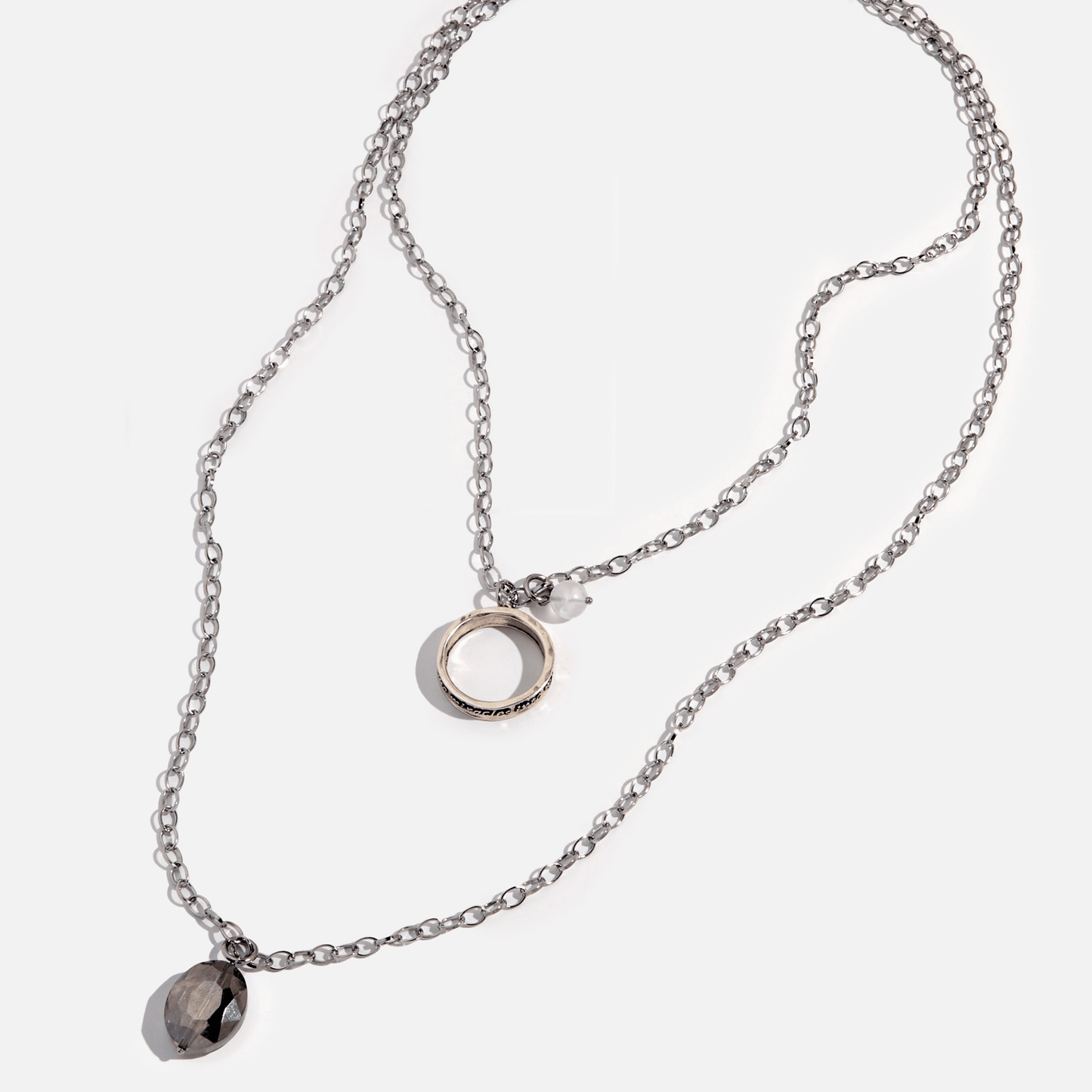 I Welcome Miracles Ring Original Necklace