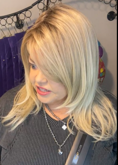 BEVERLY HILLS BEIGE LINEN BLONDE COMFORT LUXURY WIG BT LW3 AC1