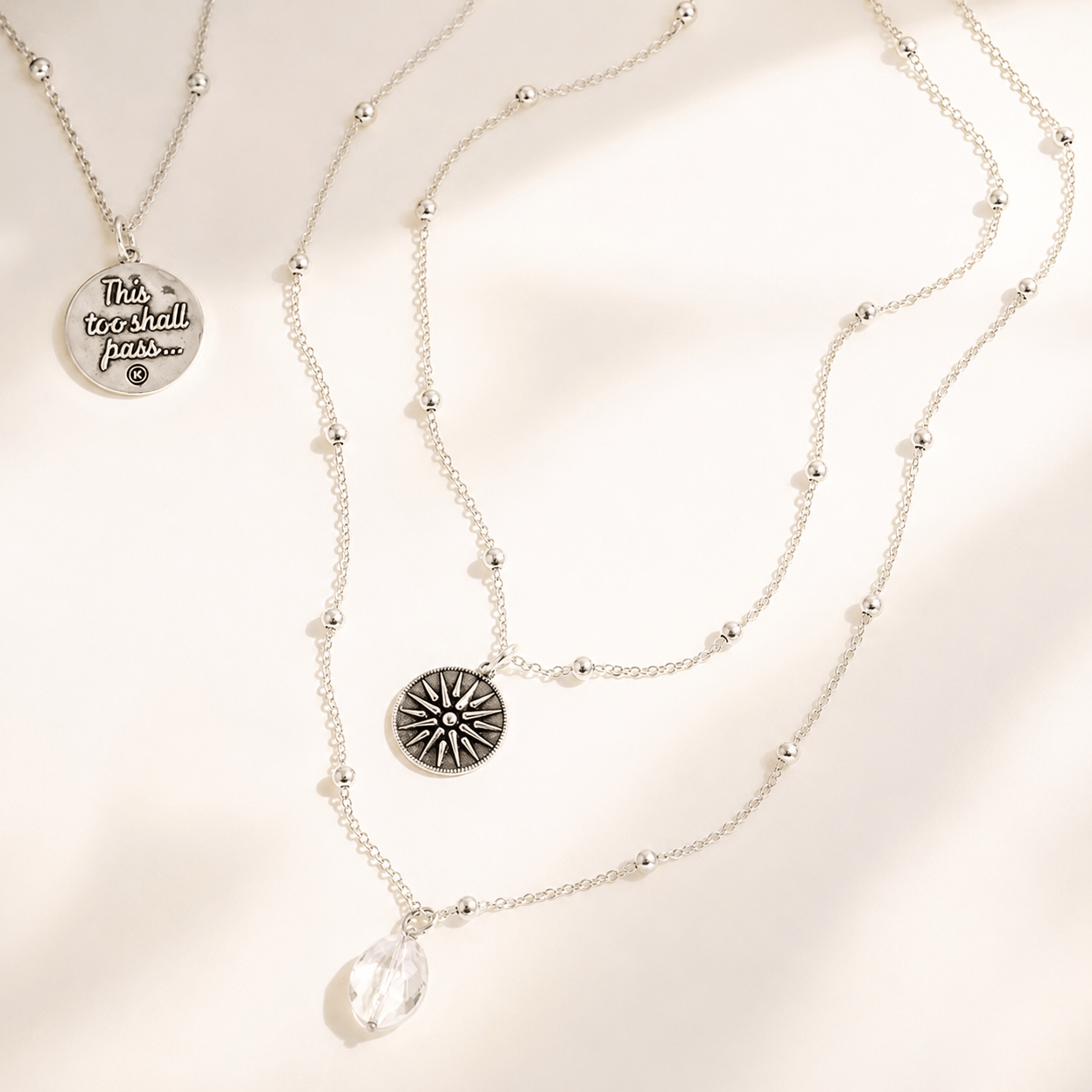 This Too Shall Pass Star Dainty Necklace