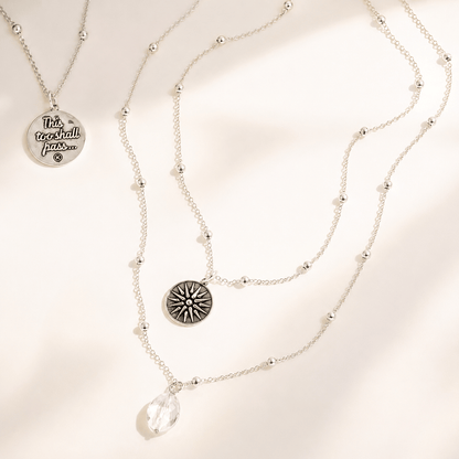This Too Shall Pass Star Dainty Necklace