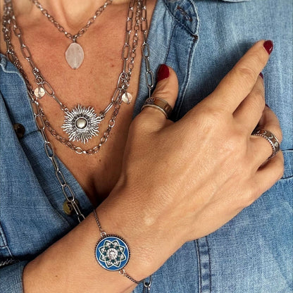 Trust Moon Phase Adjustable Ring