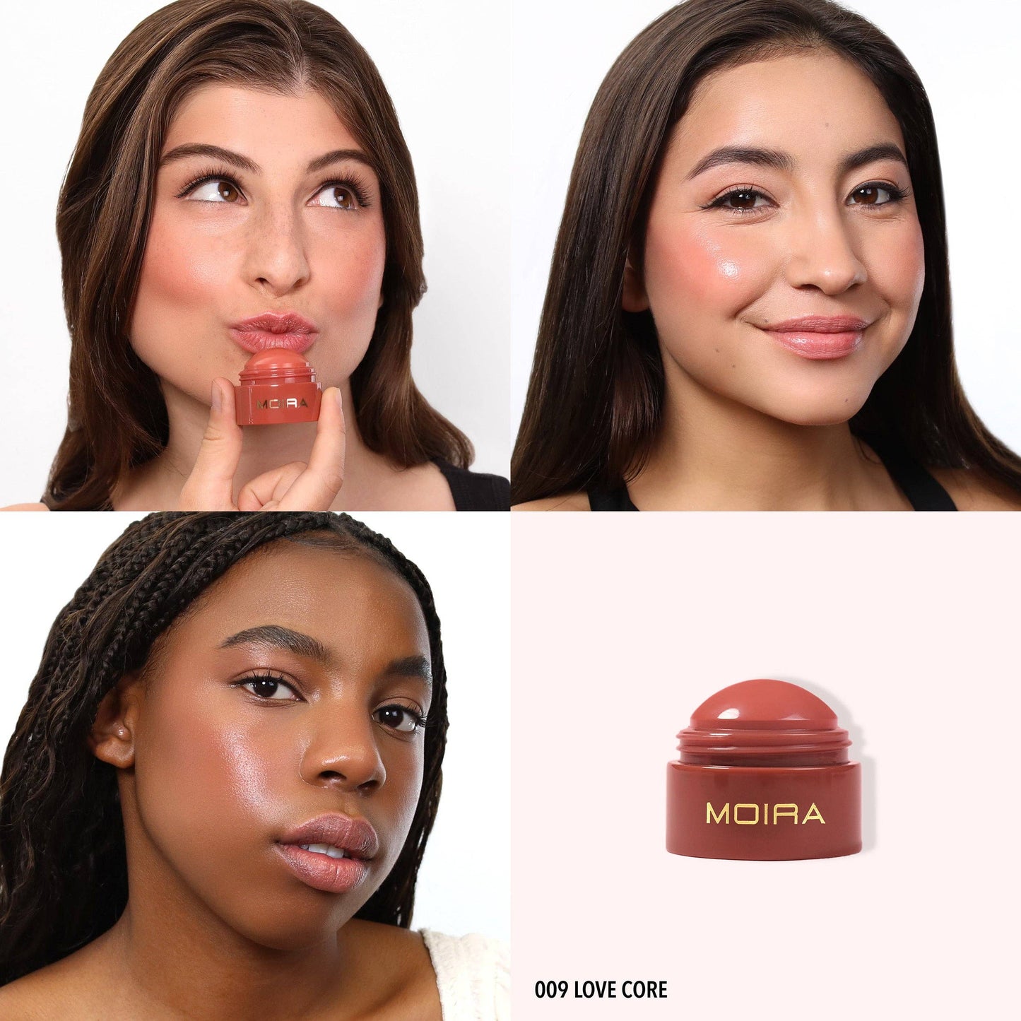 MOIRA Soft Blush Balm (009, Love Core) LW3