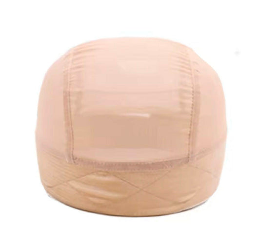 W15 Luxury Velcro Wig Cap and Wig Band Combo, Cream LW3