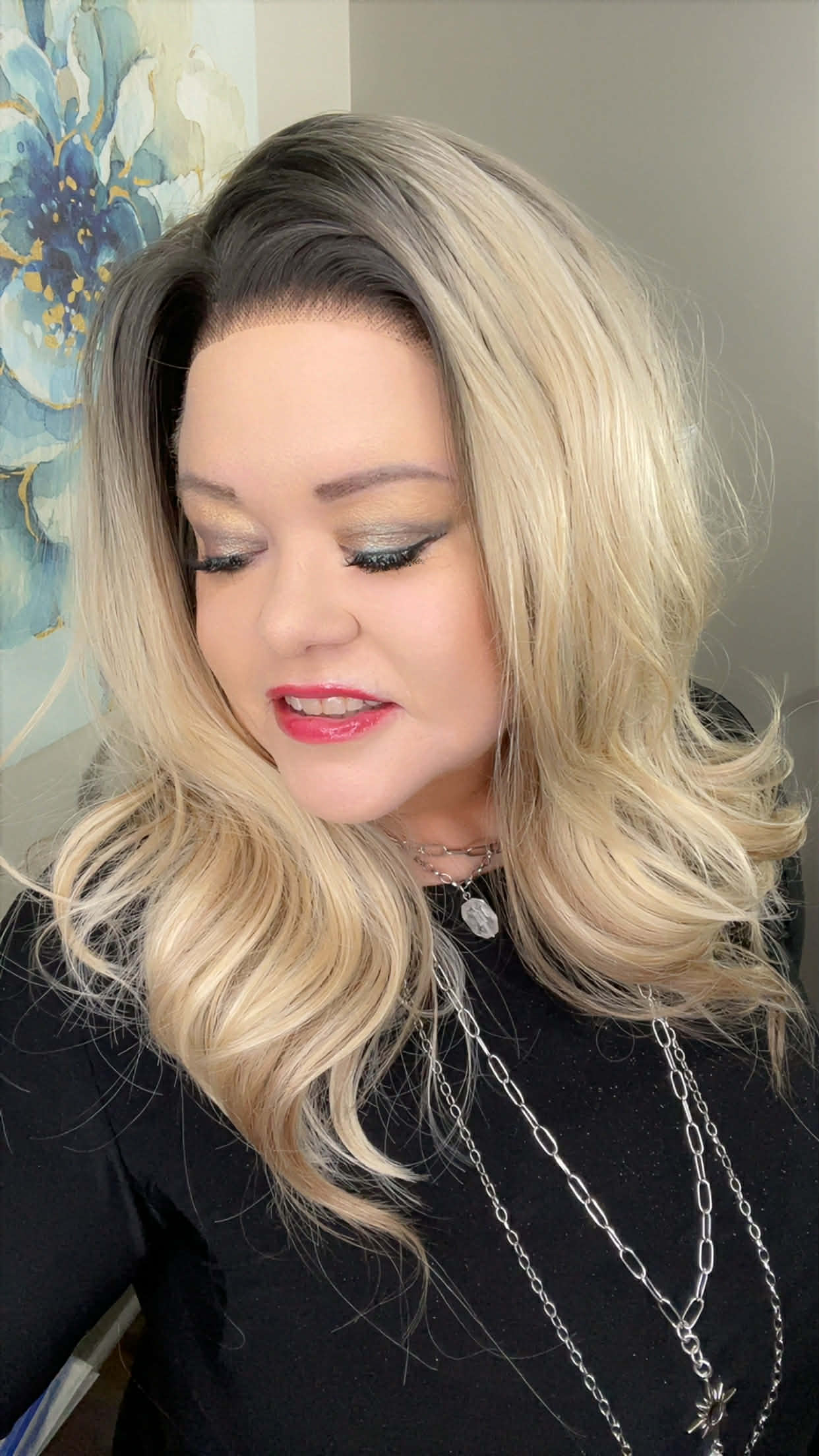 Ava Sugar Cookie Blonde Ascendant Luxury Wig LW3