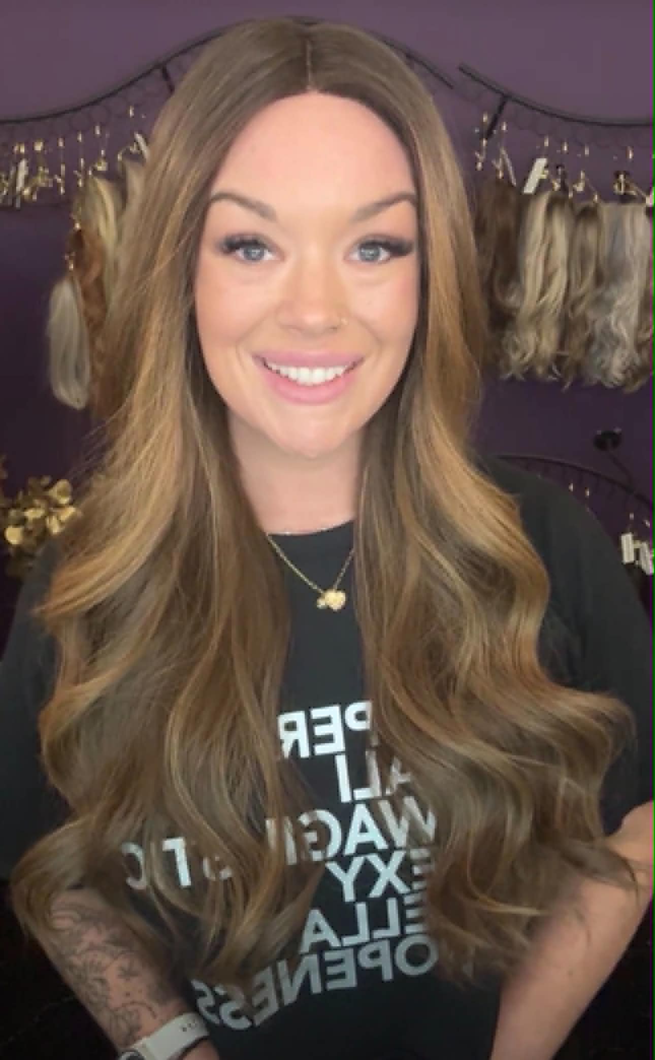Nora Milk Chocolate Simply Chic HS Lace Front Luxury Wig LW3 LC1