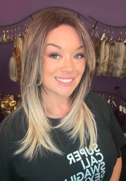 All Power Applied Full Monofilament HS Luxury Wig BY WFEW LW3 PW1