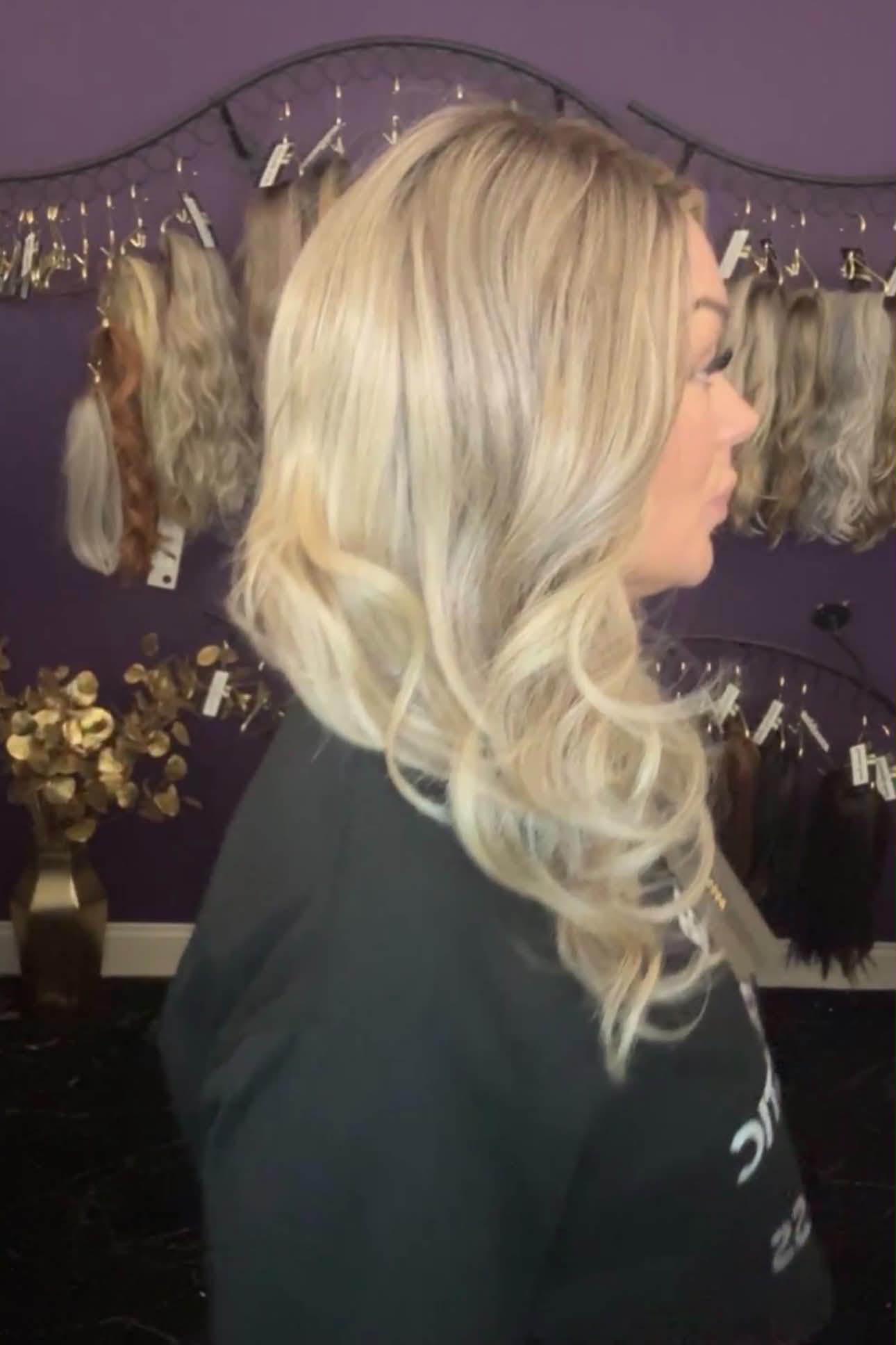 TAYLOR SHAKEN OATMILK BLONDE HS HT NWT Luxury Wig BY BELLE TRESS LW3 CV1