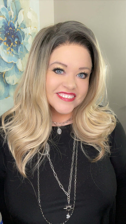 Ava Sugar Cookie Blonde Ascendant Luxury Wig LW3