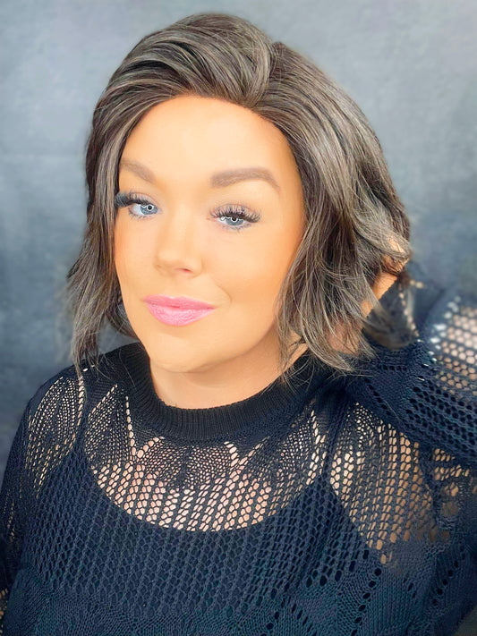 TRIXIE BRAZILIAN BROWN HS STANDARD LUXURY WIG  *SAMPLE A NOT RETURNABLE* LW3