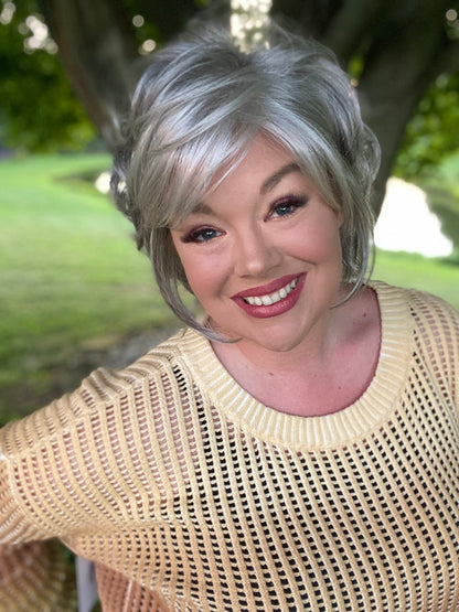 Charlotte Silver Shadow NHS Luxury Wig LW4