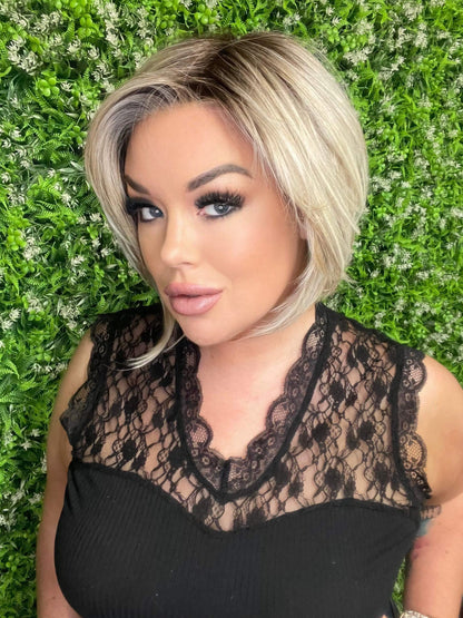Sculpted Defiance HS MYSTERY UNTAGGED PARTIAL MONO LUXURY WIG TN1 AC1