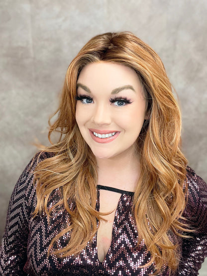 Finley 28" Butterscotch HS Standard Luxury Wig LW3-AC1