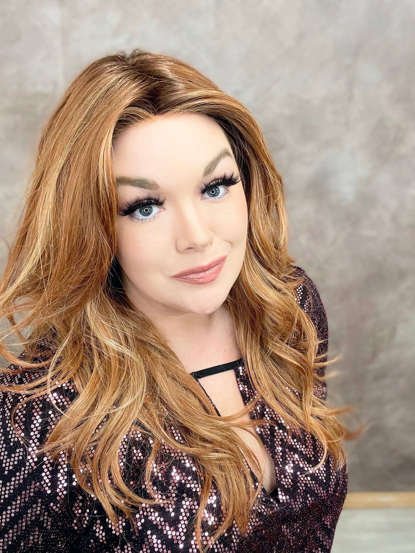 Finley 28" Butterscotch HS Standard Luxury Wig LW3-AC1