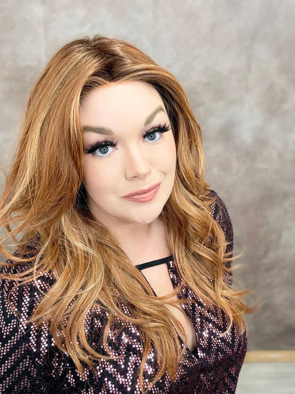 Finley 28" Butterscotch HS Standard Luxury Wig LW3-AC1