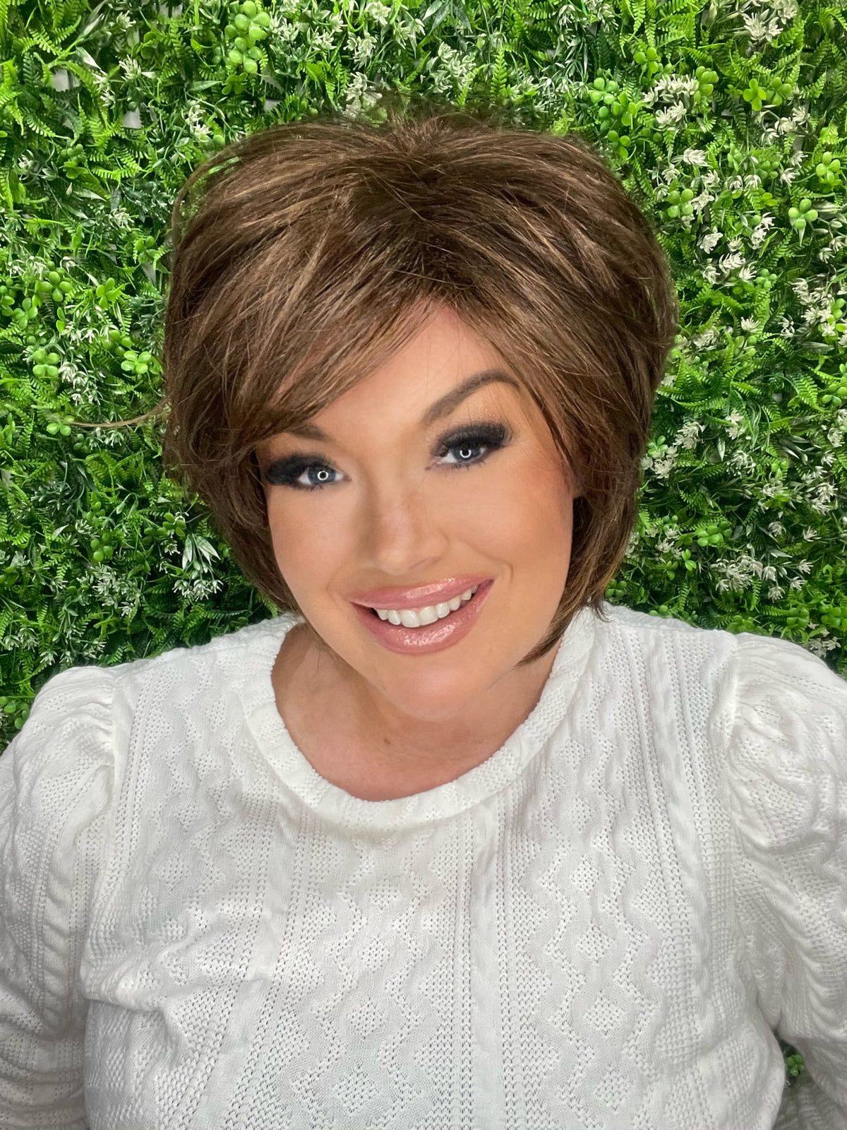 CHARLOTTE DEEP SEPIA NHS Luxury Wig LW4