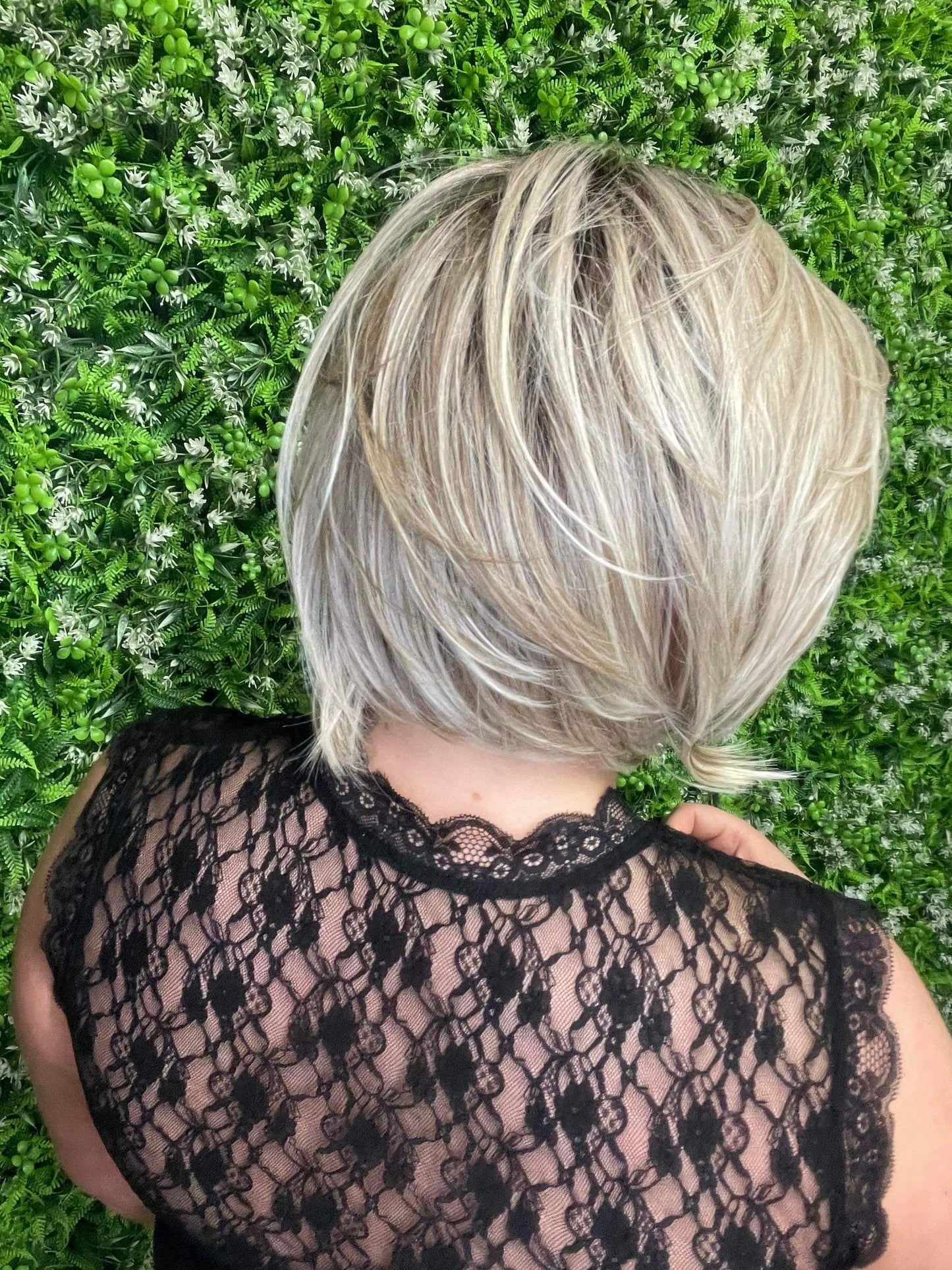 Sculpted Defiance HS MYSTERY UNTAGGED PARTIAL MONO LUXURY WIG TN1 AC1