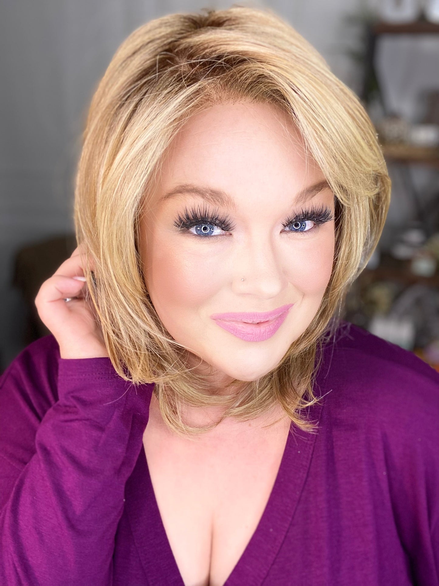 NICOLA SUMMER BLONDE HS NWOT Premium Luxury Wig LW3-AC1