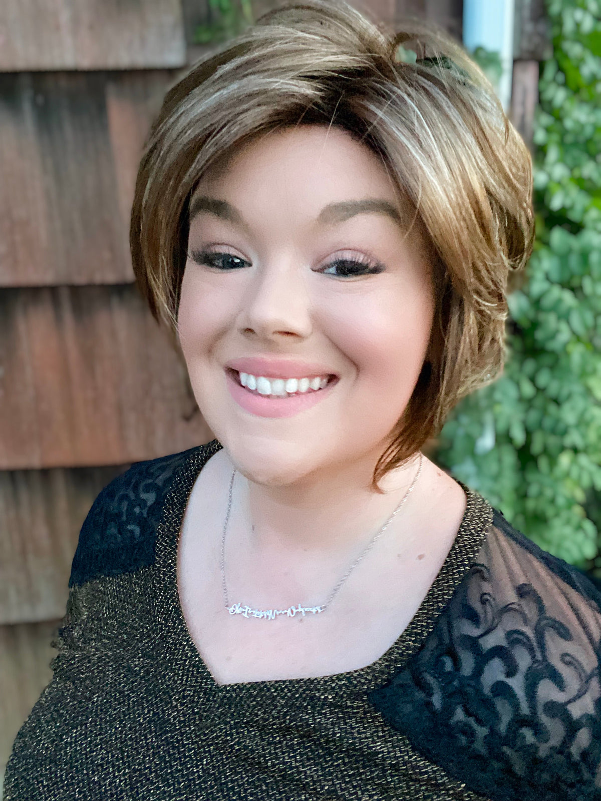 Charlotte Dark Amber NHS Luxury Wig LW4