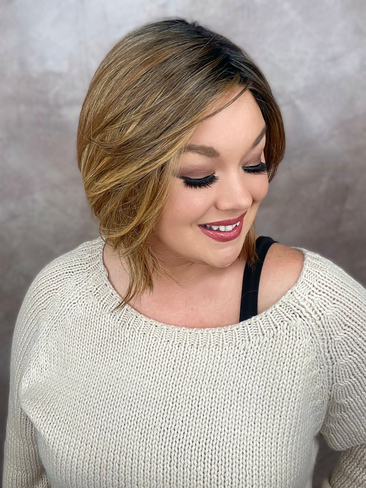 Veronica Mocha Swirl HS Standard Luxury Wig LW3-MT1