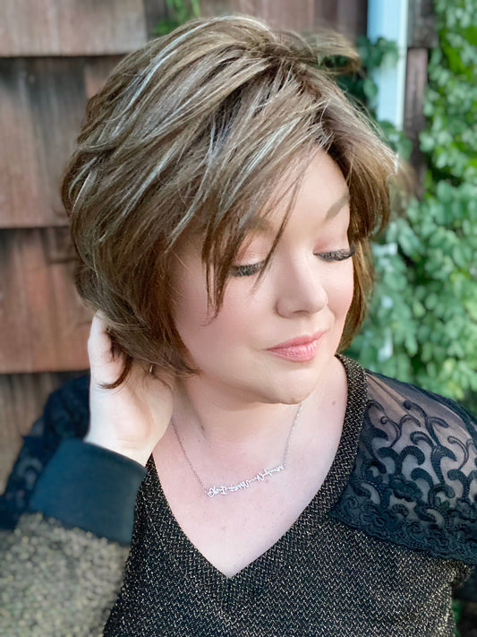 Charlotte Dark Amber NHS Luxury Wig LW4
