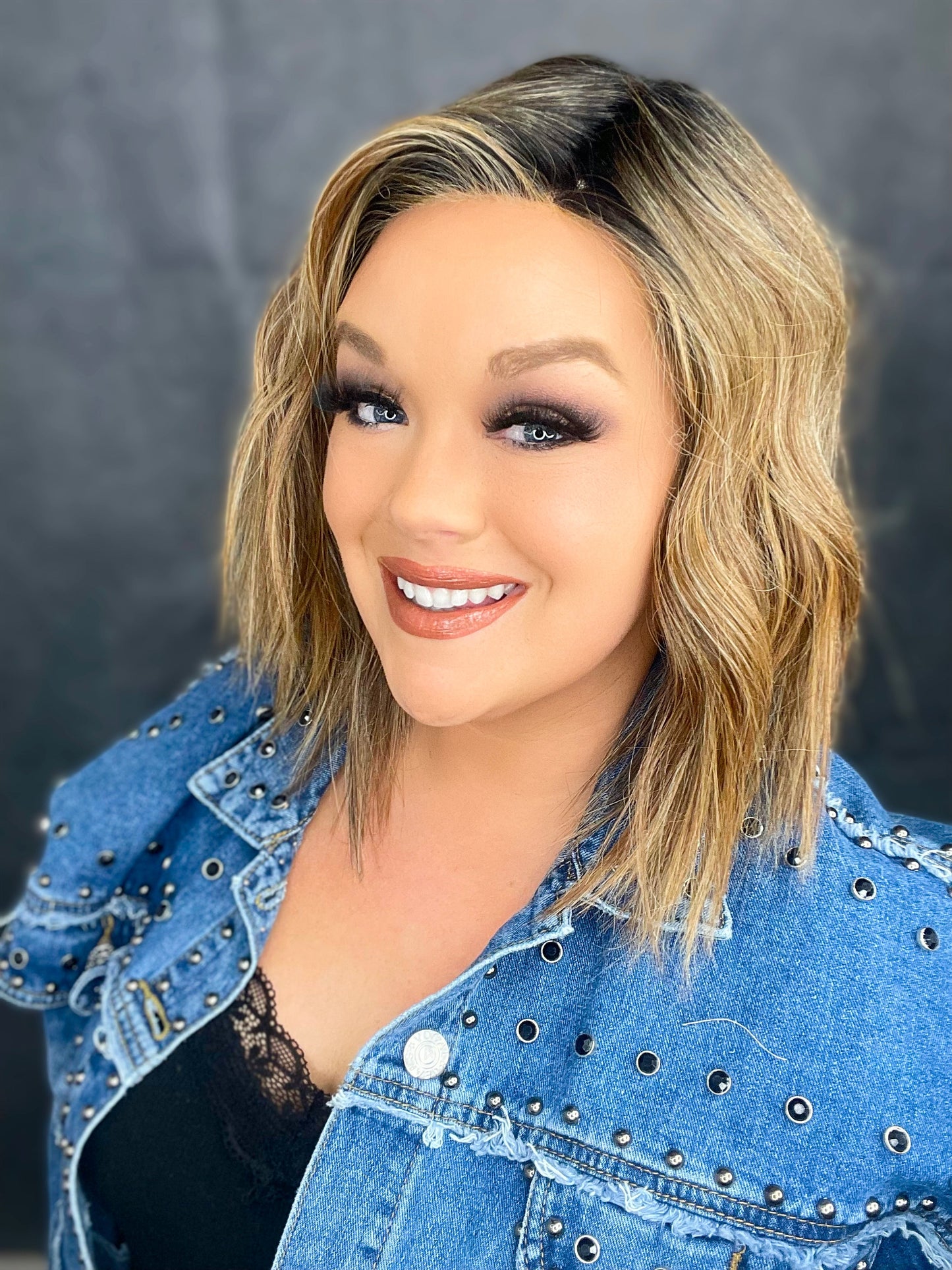 HIGHER AMBITION HS MYSTERY UNTAGGED PARTIAL MONOFILAMENT LUXURY WIG TN1-AC1