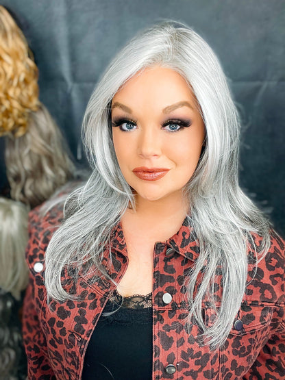 Blaze Silver Shadow NHS NWOT Premium Luxury Wig LW3-AC1