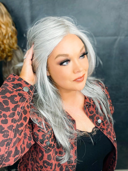 Blaze Silver Shadow NHS NWOT Premium Luxury Wig LW3-AC1