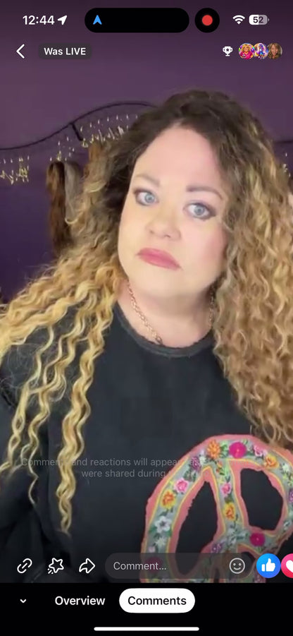 Boho Curls NWOT Basic Wig By Rebel Gypsy LW3-AC1