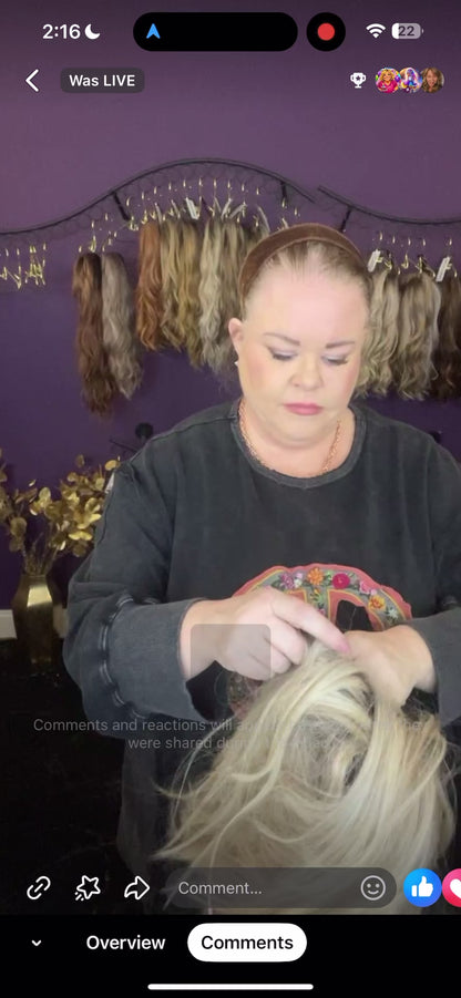 Champion Butterbeer Blonde HS HT Luxury Wig By Belle Tress LW3-AC1