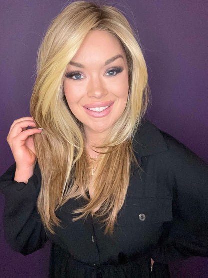 ASHLYN ENDLESS VANILLA SPICE NWT HS PREMIUM COMFORT LUX WIG LW3 GJ1
