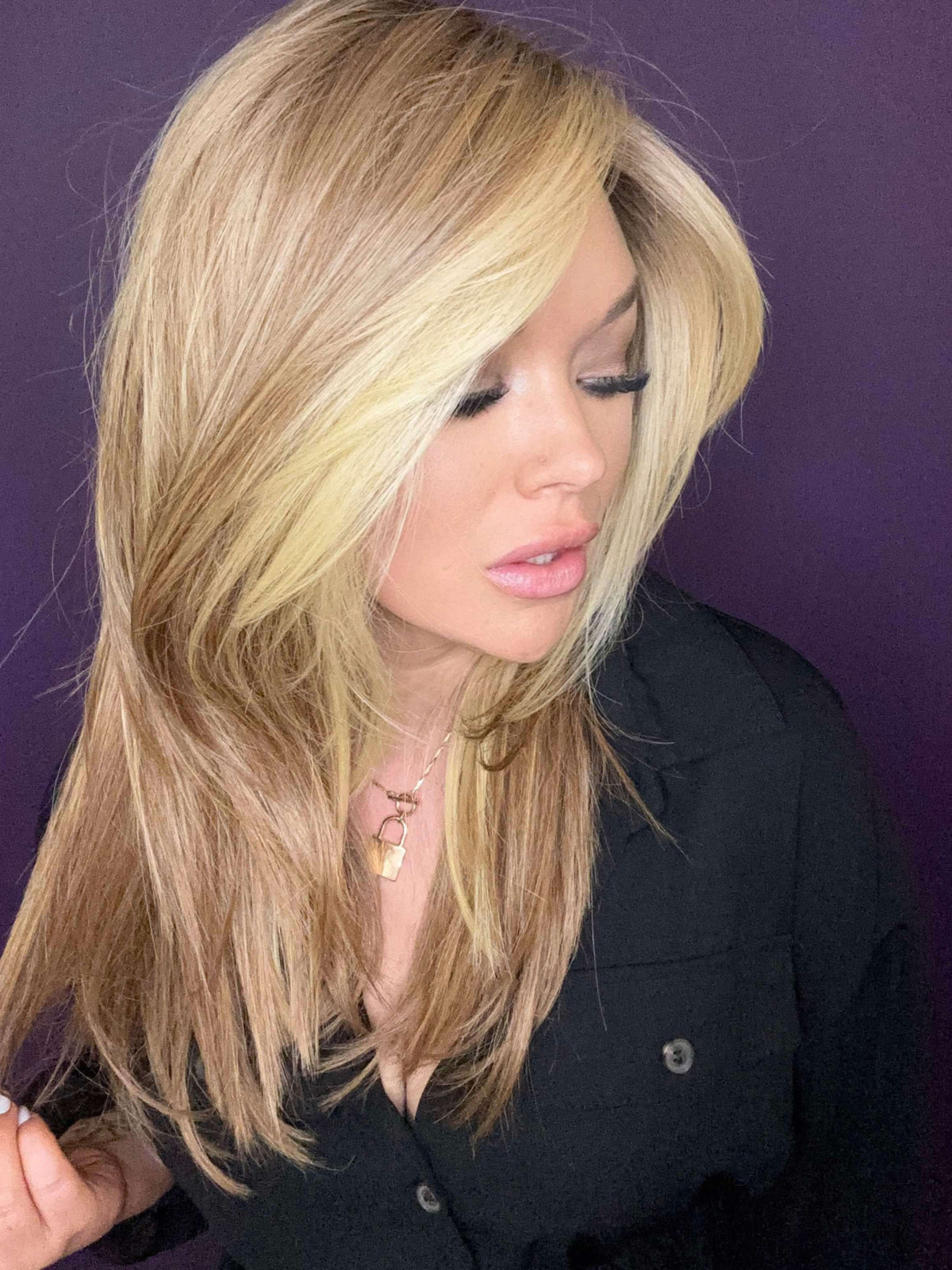 ASHLYN ENDLESS VANILLA SPICE NWT HS PREMIUM COMFORT LUX WIG LW3 GJ1