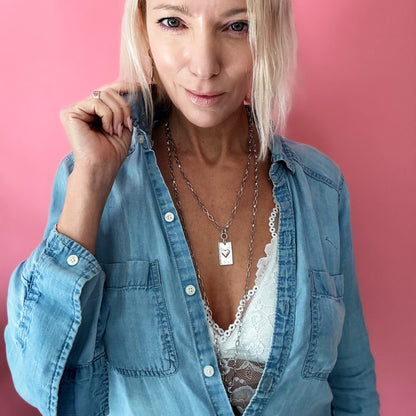 Take a Deep Breath and Let That Sh*t Go Original Lite Necklace