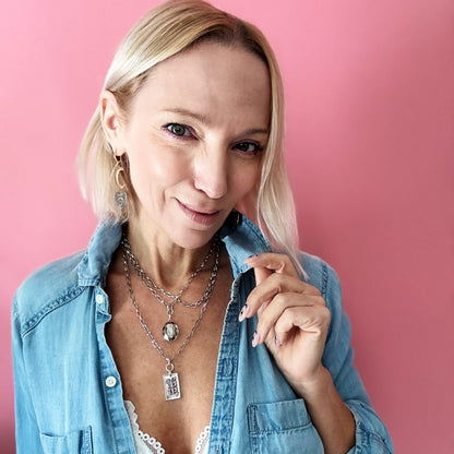 Take a Deep Breath and Let That Sh*t Go Original Lite Necklace